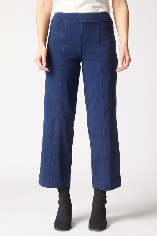 Stonewash Angle Pocket Flood Pant