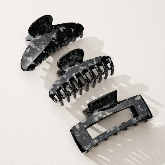 Onyx | Assorted Large Claw Clips: Assorted