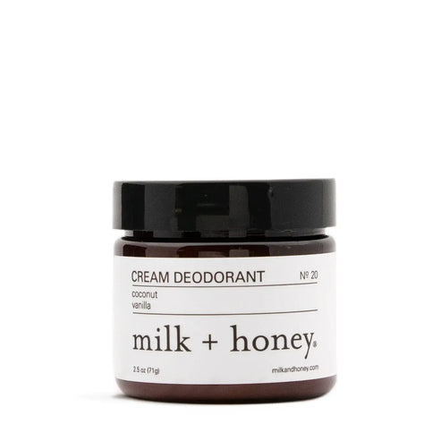 Cream Deodorant, Nº 20 Coconut + Vanilla