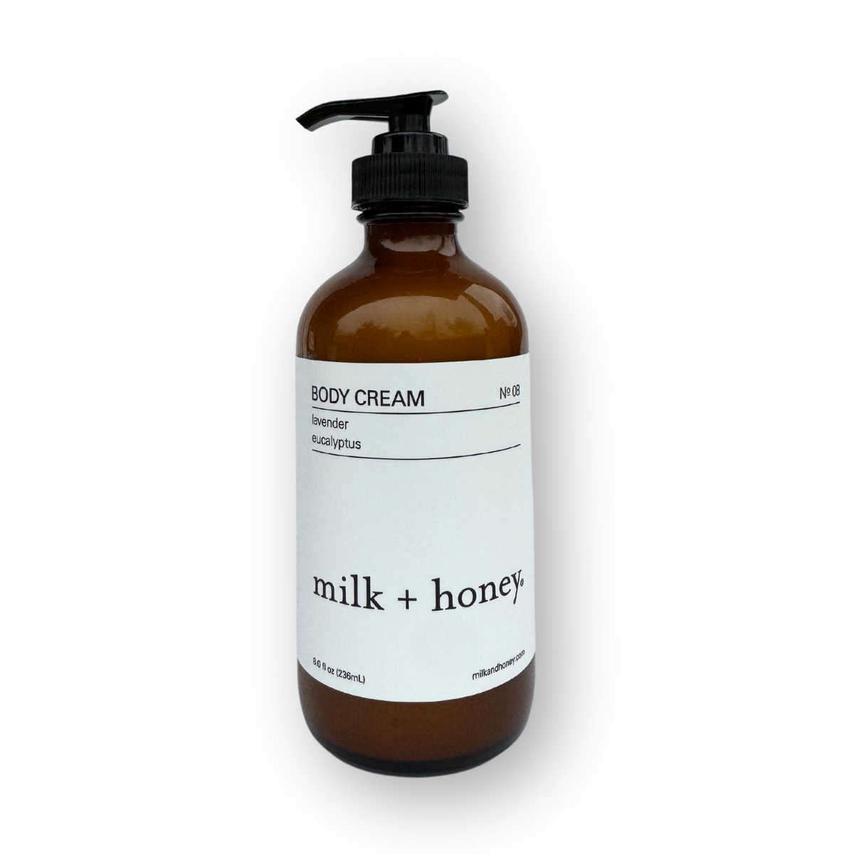 Body Cream No.08 Lavender + Eucalyptus - NEW + IMPROVED