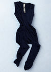 Sleeveless Crossover Jumpsuit