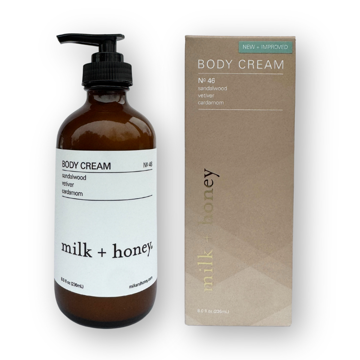 Body Cream No.46 Sandalwood + Vetiver - NEW + IMPROVED
