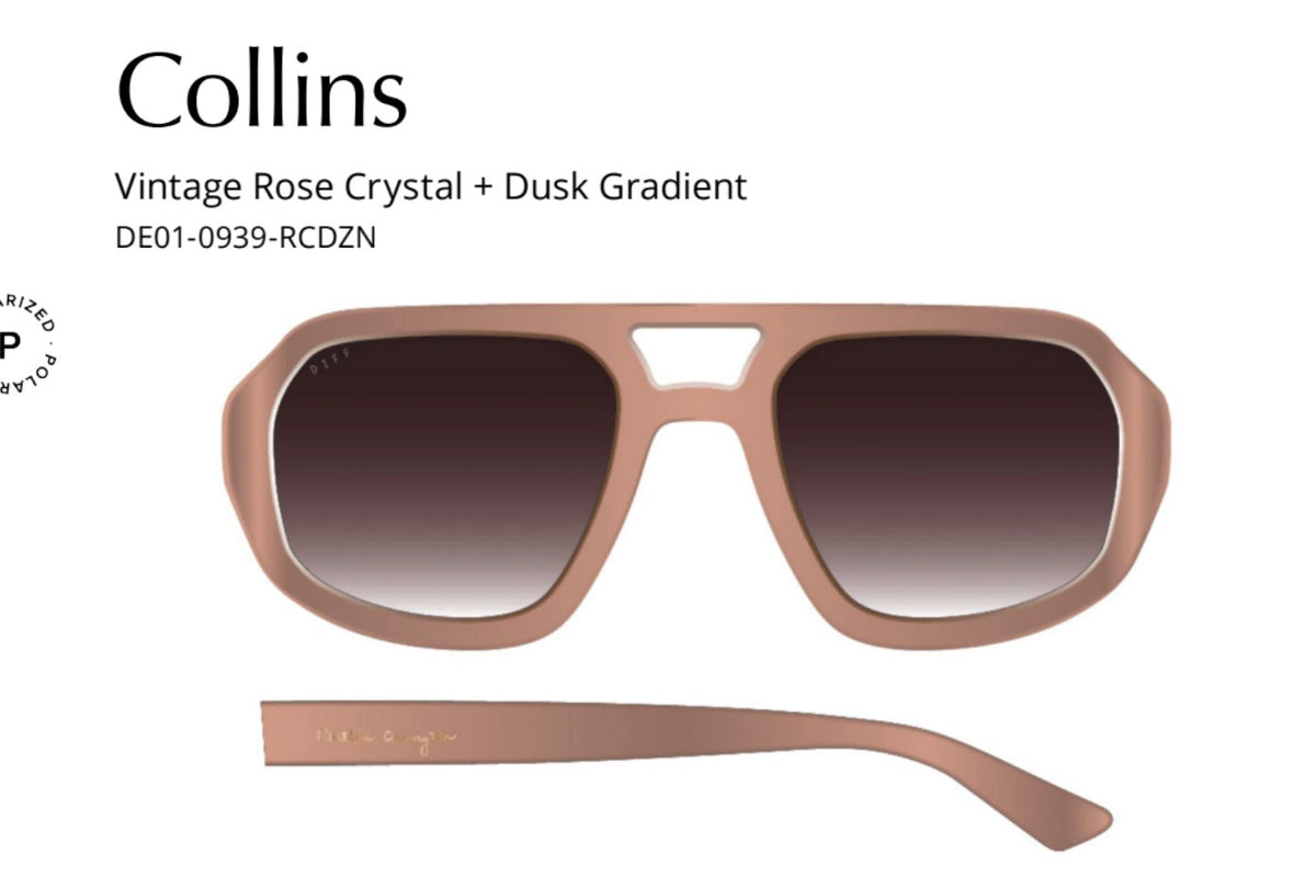 Collins Vintage Rose Crystal