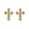 Mini Cross Stud Earrings