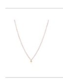 Elsa Mini Heart Necklace Red