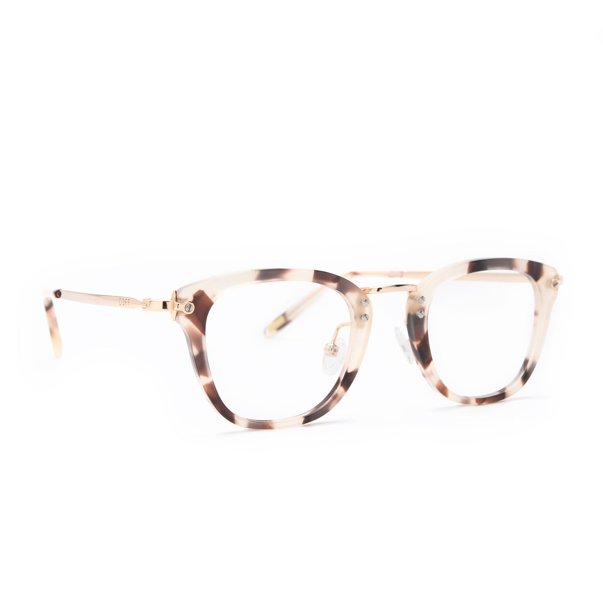 Lunettes anti-lumière bleue Rue écaille crème