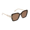 Dasha Glitter Tortoise in Brown