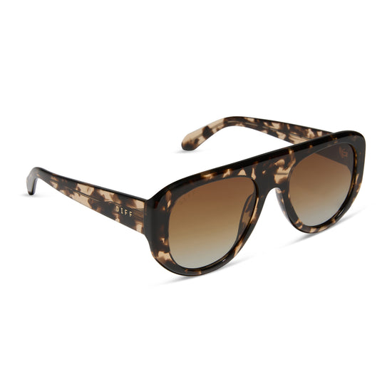 Morgan Espresso Brown Tort Gradient Polarized