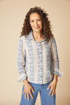 Embroidered Hem Shirt