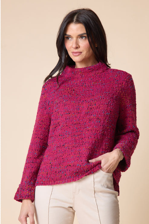 Pull à col cheminée Confetti