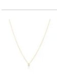 Elsa Mini Heart Necklace White